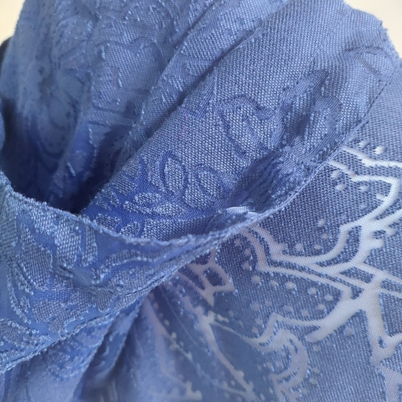 Chicos Blue Hooded Full Zip 2 Tropic Day Cool‎ Jacket Symphony Women's Floral - Picture 8 of 10